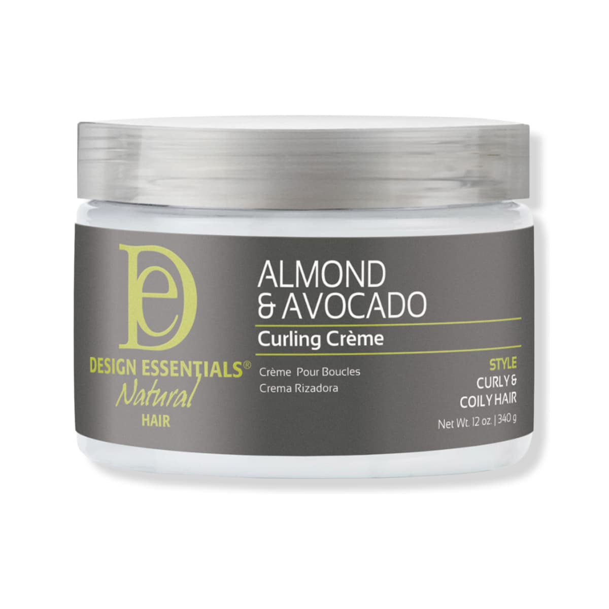 Natural Almond & Avocado Curling Crème