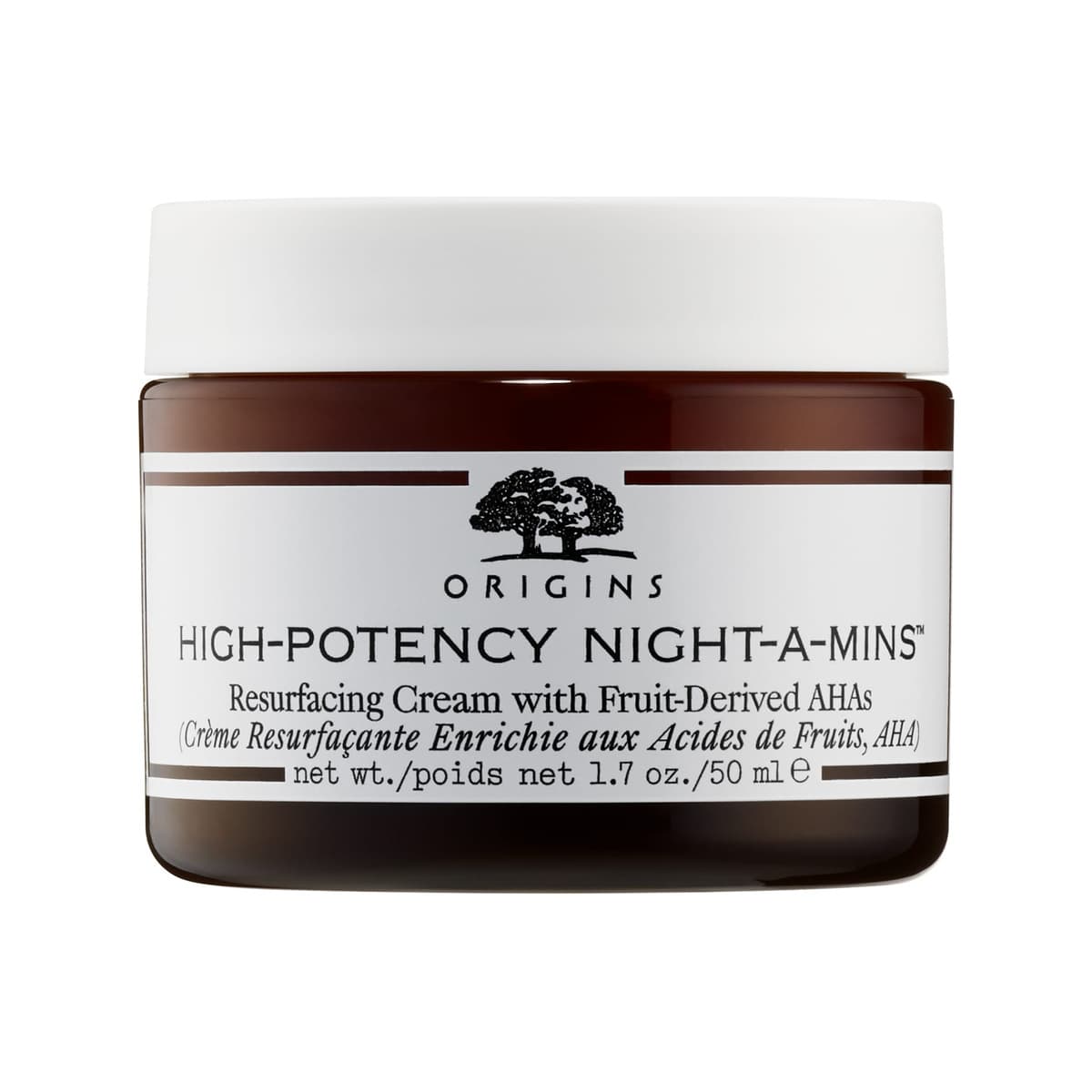 High-Potency Night-a-Mins™ Resurfacing Cream with Fruit-Derived AHAs