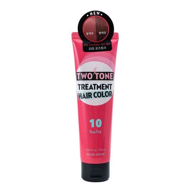 Two Tone Treatment Hair Color, #10 Rose Pink
