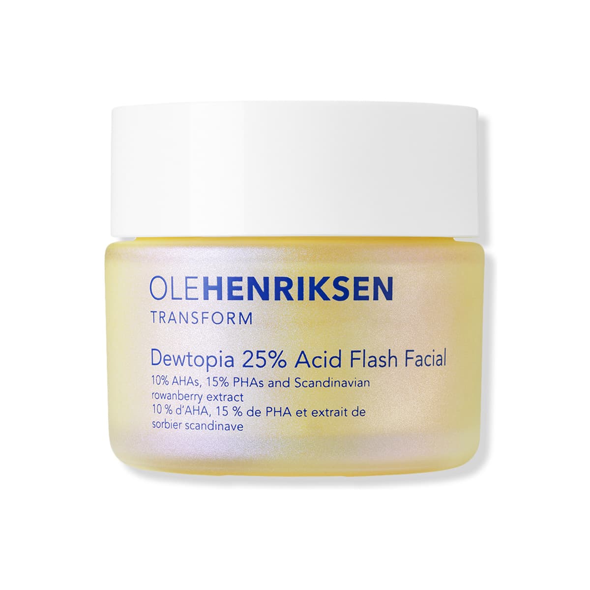 Dewtopia 25% AHA + PHA Flash Facial Exfoliating Face Mask