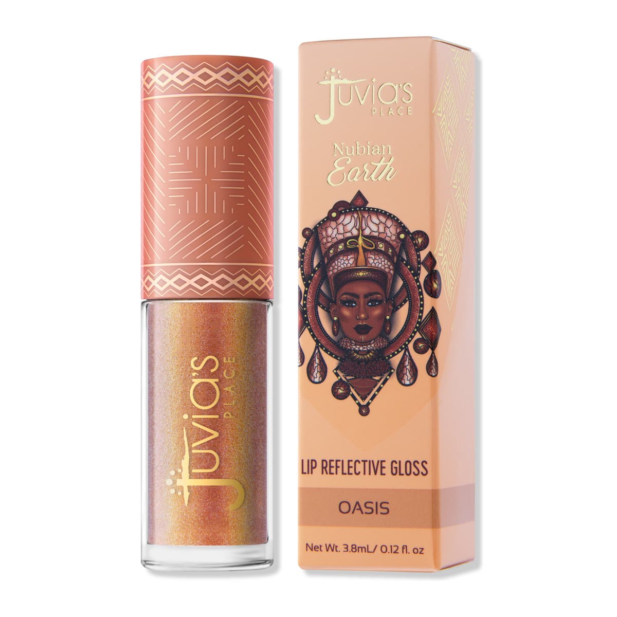 Nubian Earth Lip Gloss, Oasis