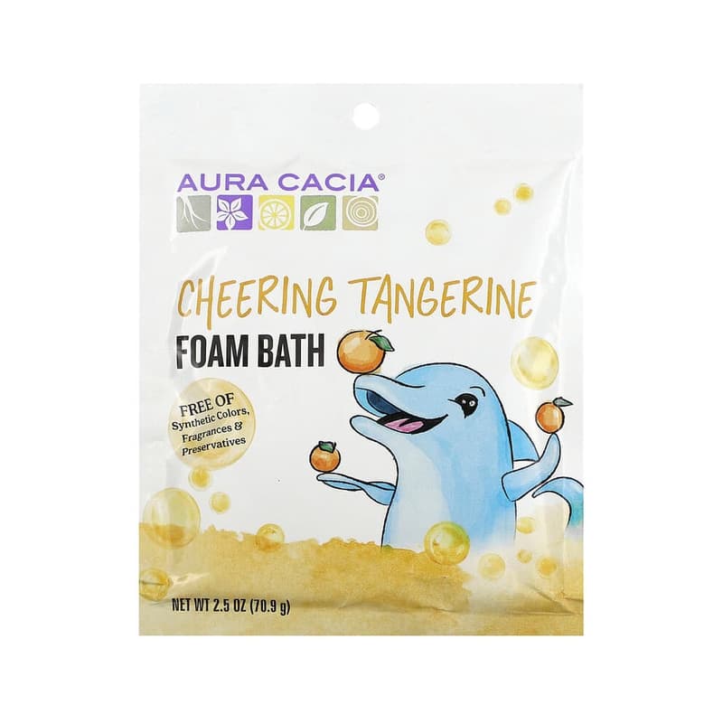 Cheering Foam Bath, Tangerine