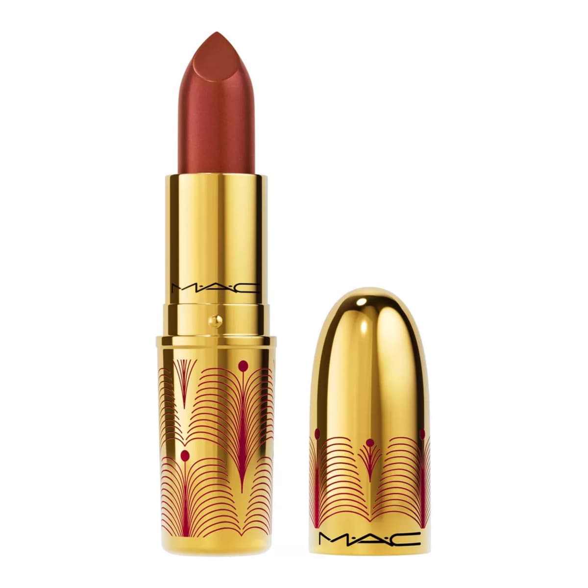 MAC Frost Lipstick, Brushed in Bronze