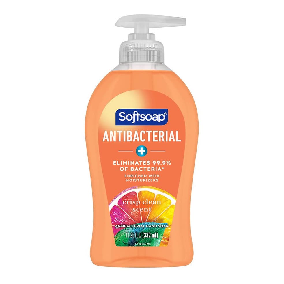 Antibacterial Liquid Hand Soap Pump Crisp Clean