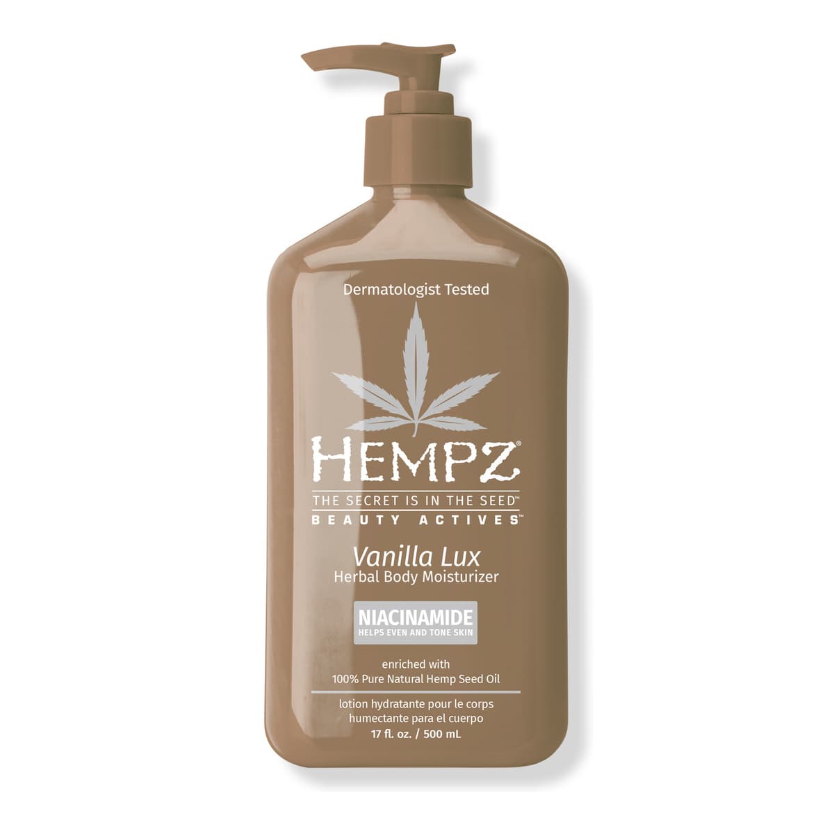 Vanilla Lux Herbal Body Moisturizer with Niacinamide