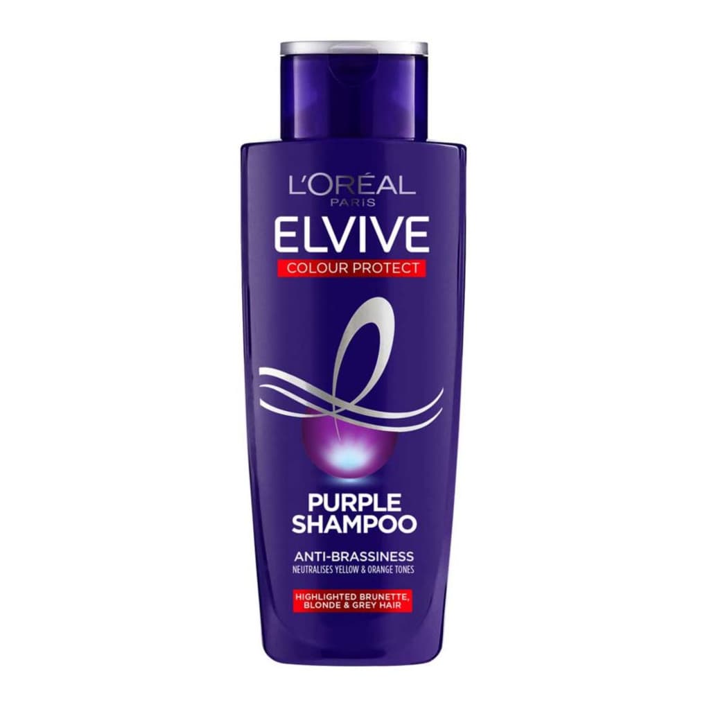 Paris Elvive Colour Protect Anti-Brassiness Purple Shampoo for Coloured or Highlighted Hair