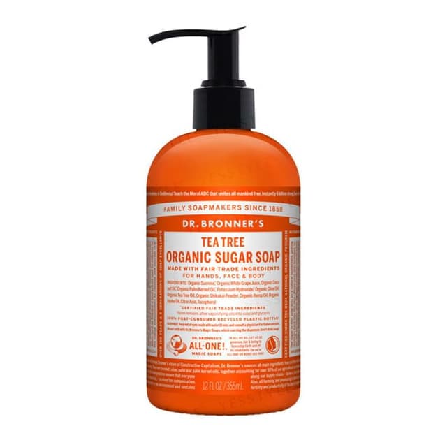 Organic Sugar Body Soap Tea Tree