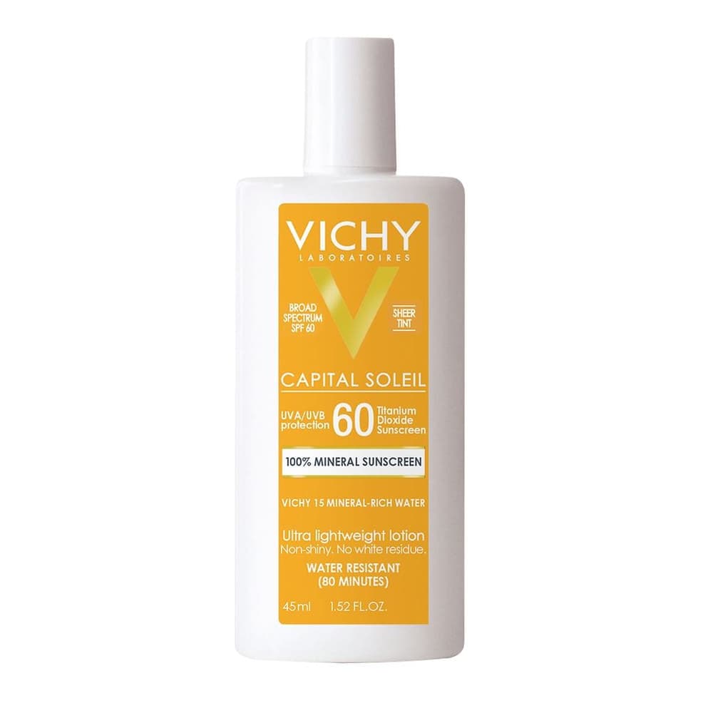 Capital Soleil Tinted Mineral Face Sunscreen with Titanium Dioxide and SPF 60