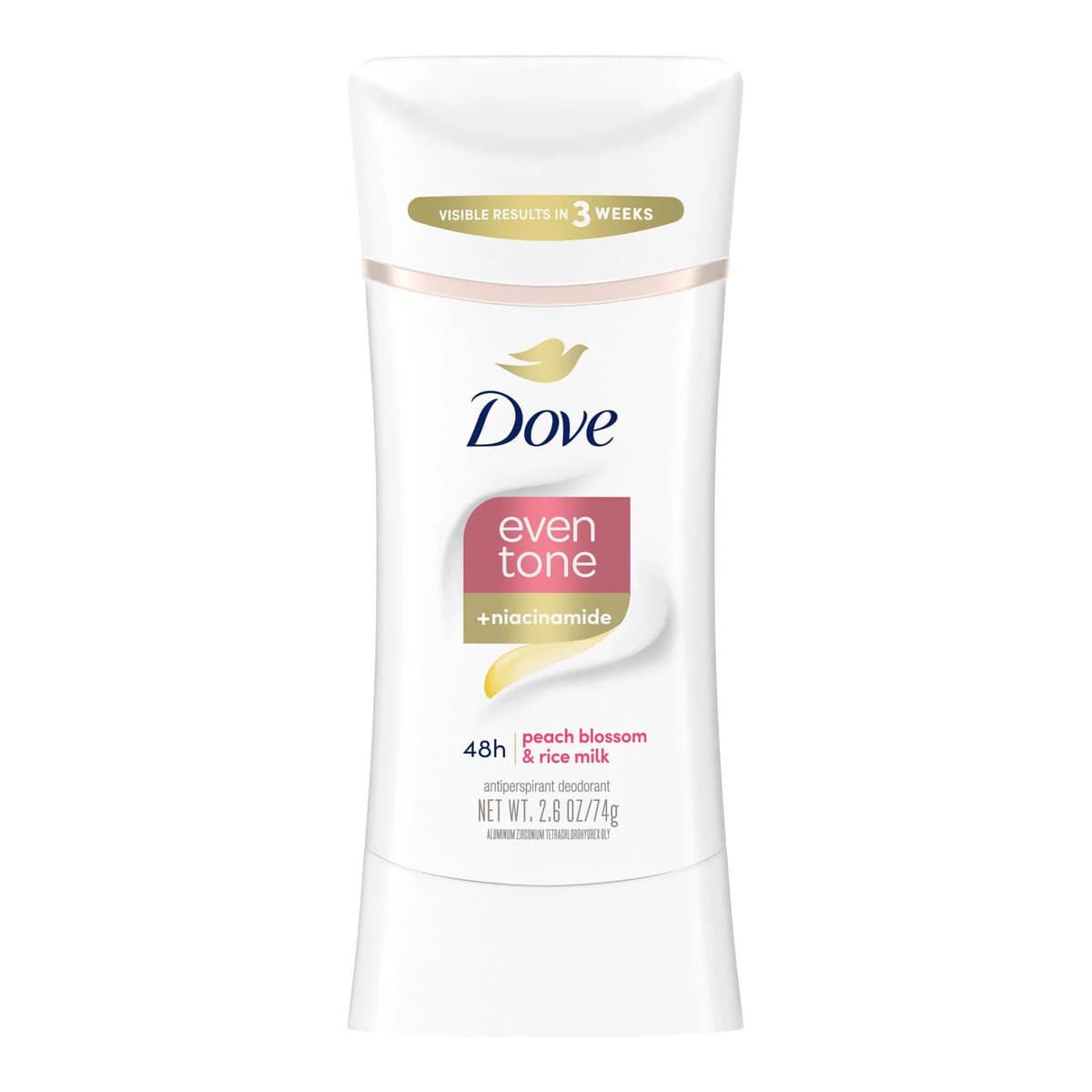 Even Tone 48-Hour Women's Antiperspirant & Deodorant Stick - Peach Blossom & Rice Milk