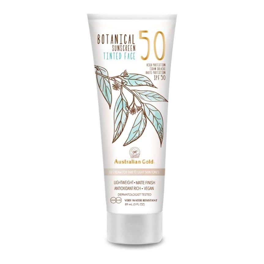Botanical Tinted Face Mineral Lotion Light SPF50