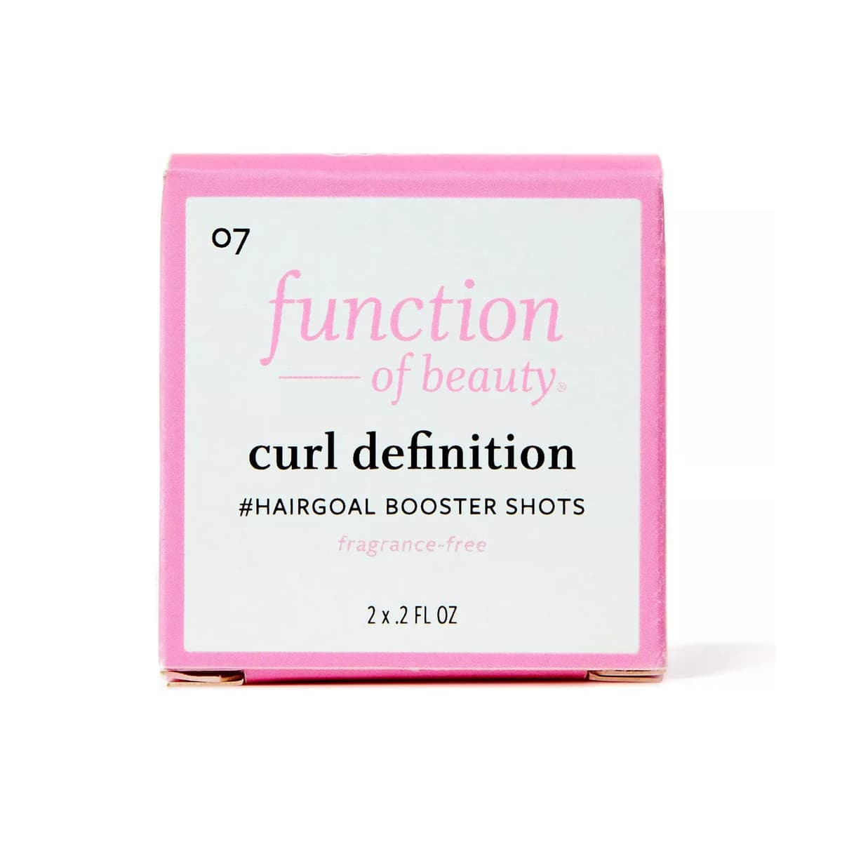 Curl Definition #HairGoal Add-In Booster Treatment Shots with Flaxseed Oil - 2pk