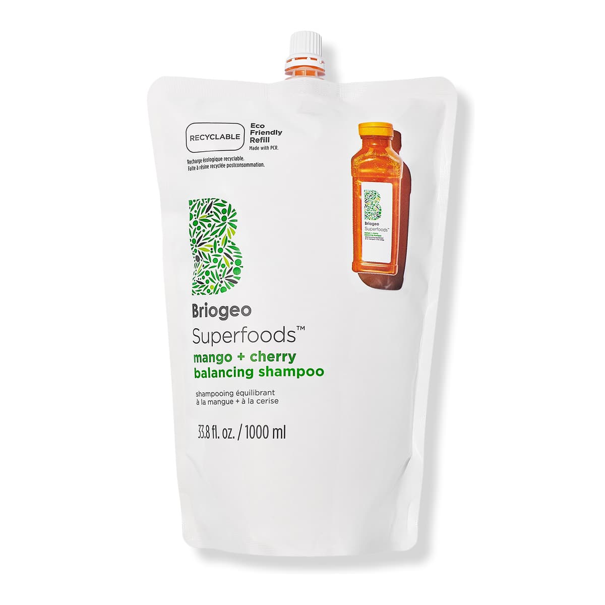 Superfoods Mango + Cherry Oil Control & Balancing Shampoo