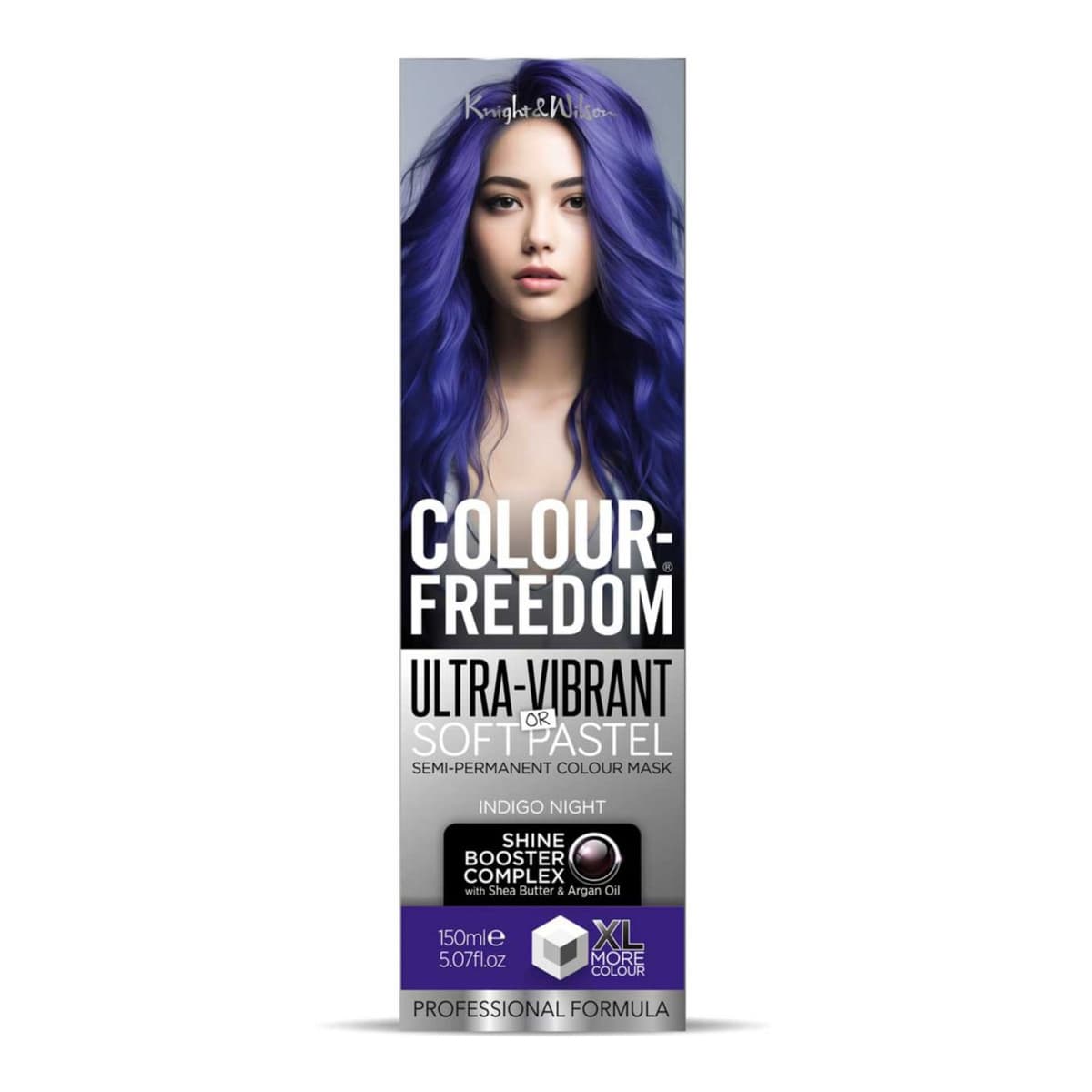 Colour Freedom Indigo Night Semi Permanent Hair Dye.