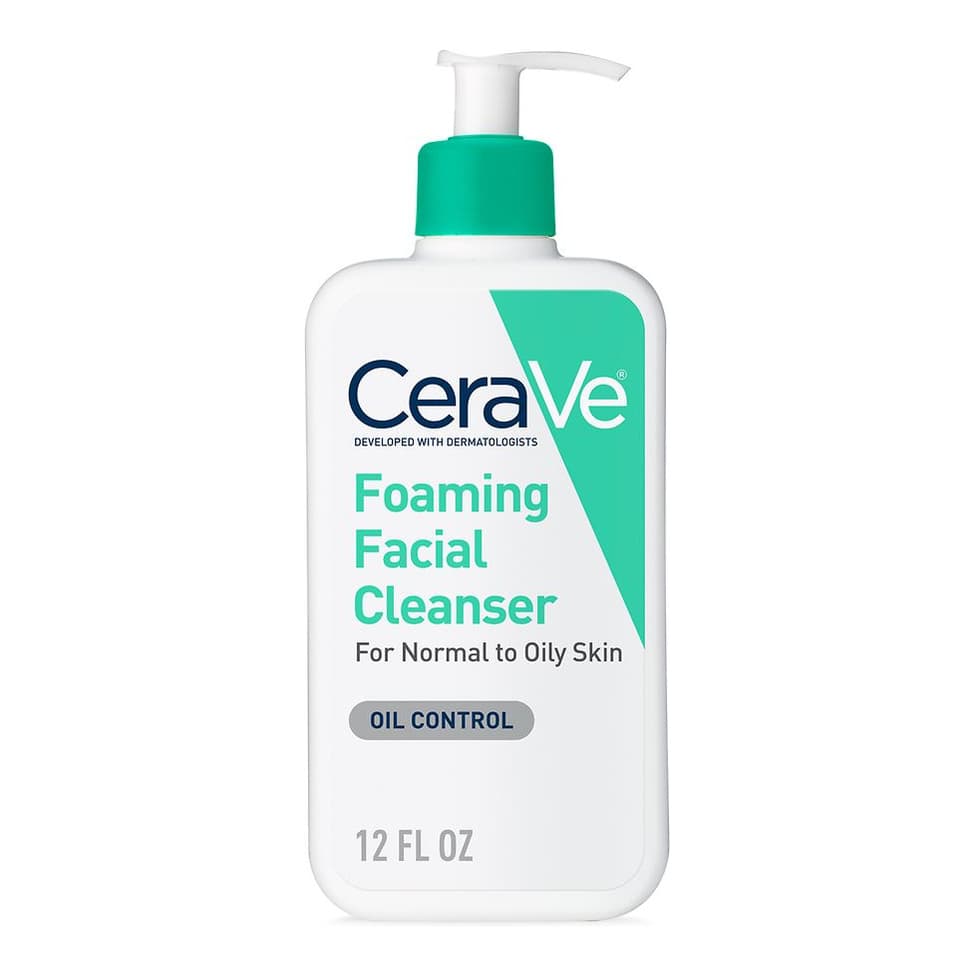 Foaming Face Cleanser, Fragrance-Free Face Wash with Hyaluronic Acid