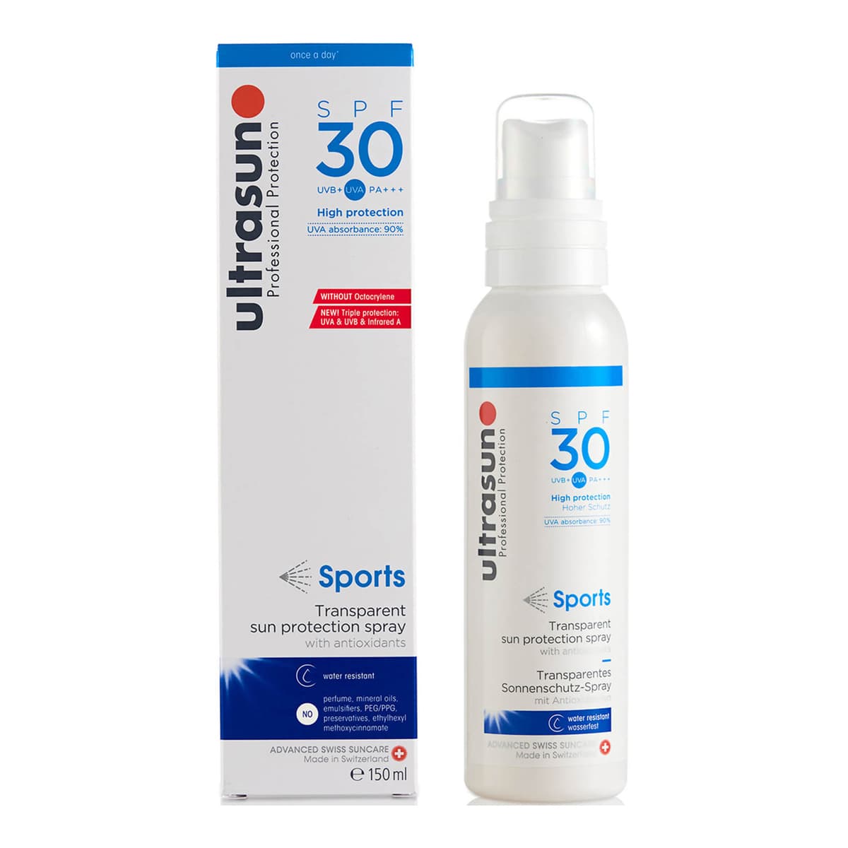 CLEAR SPRAY SPF30 - SPORTS FORMULA