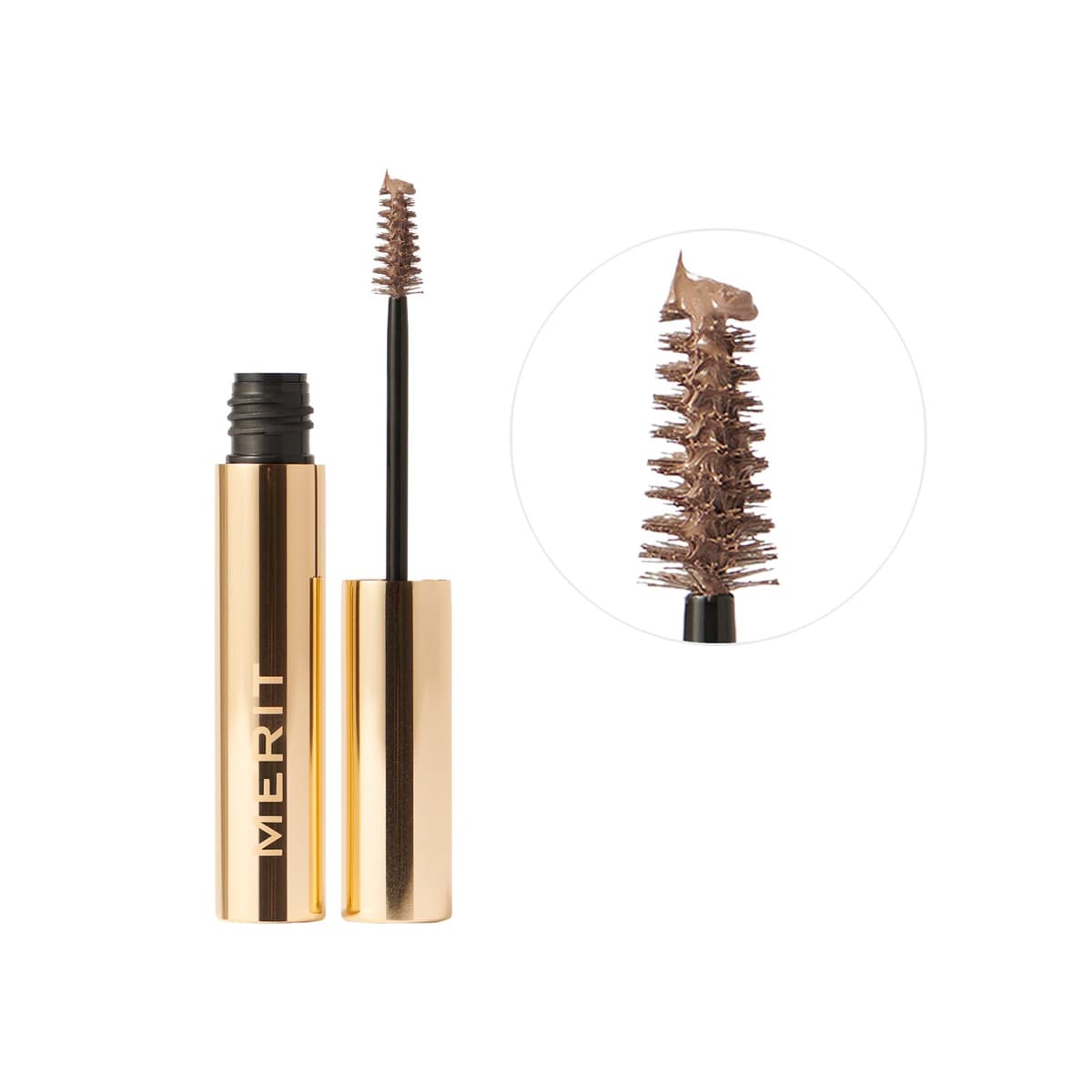 Brow 1980 Volumizing Tinted Eyebrow Gel-Pomade, Taupe