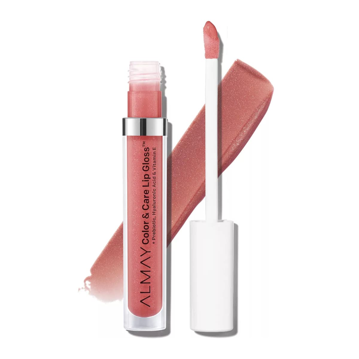 Color & Care Hydrating Hypoallergenic Lip Gloss, #200 Rose Glow