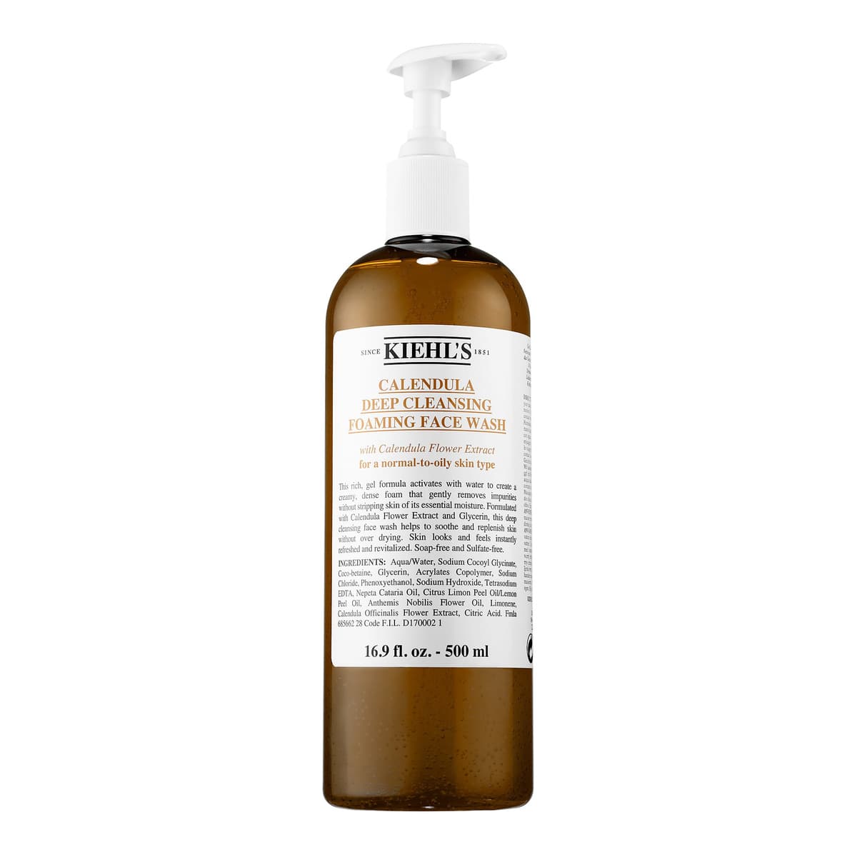 Calendula Deep Clean Foaming Face Wash