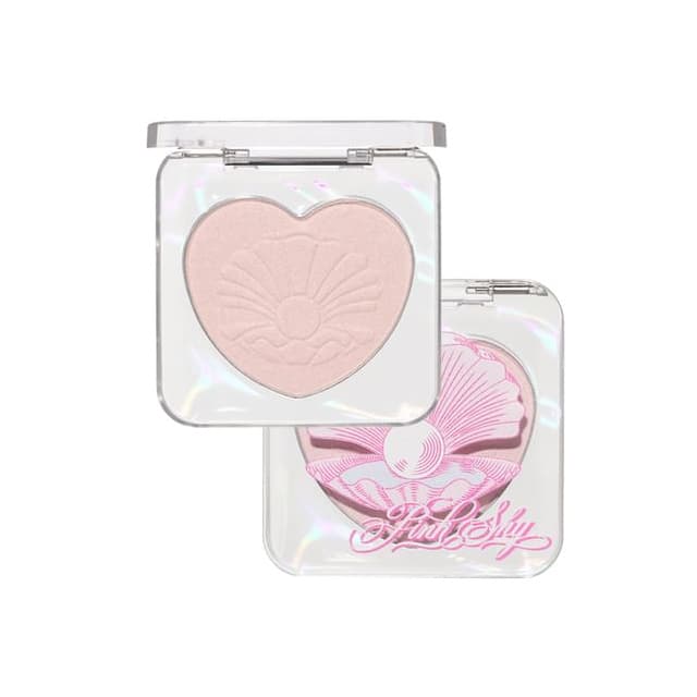 Pink Shy Heart Pop Blusher, Pink A Boo