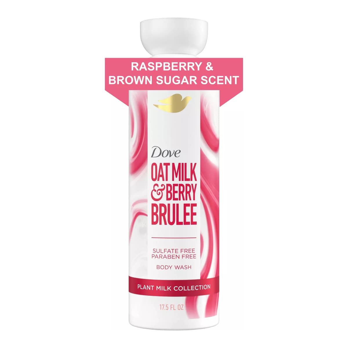 Plant Milk Cleansing Body Wash - Oat Milk & Berry Brulee