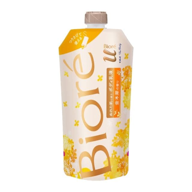 Biore U The Body Wet Skin Body Moisturizer, Osmanthus