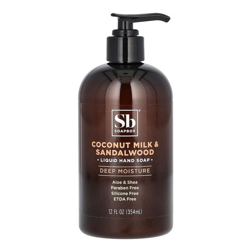 Liquid Hand Soap, Coconut Milk & Sandalwood