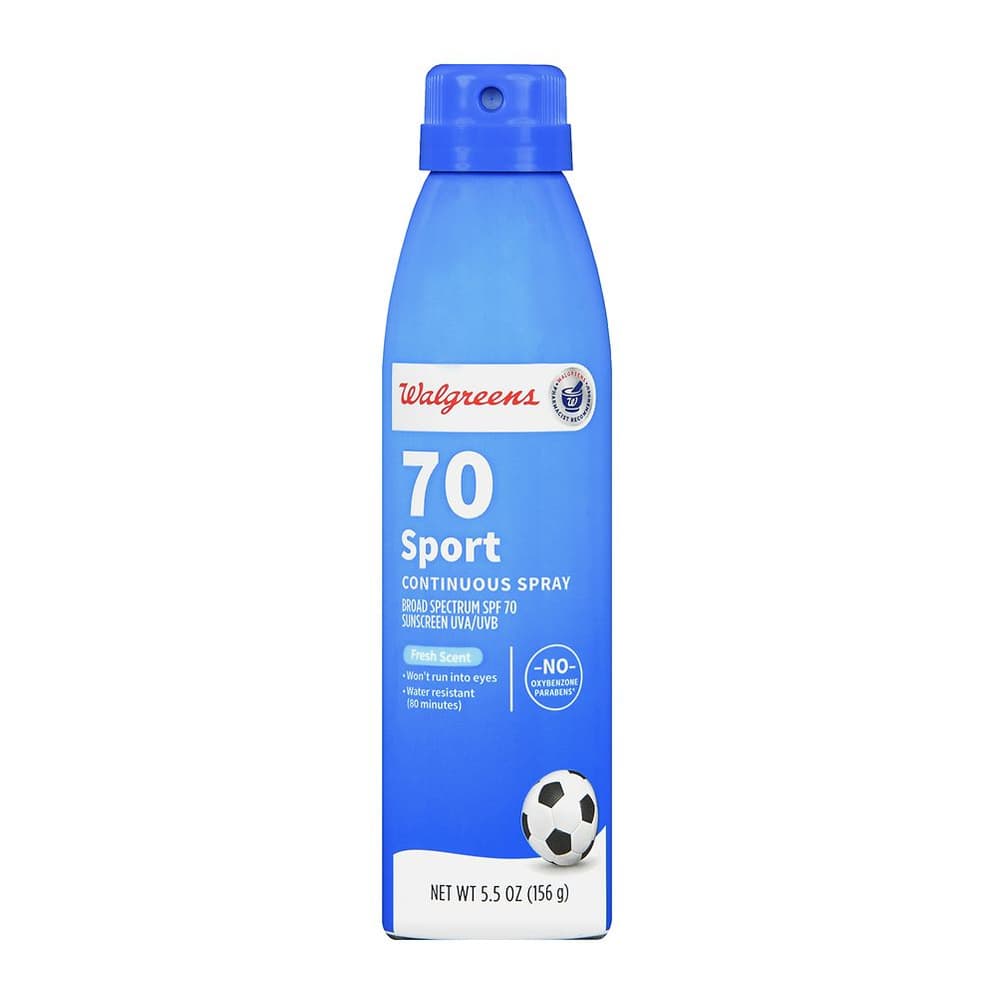 Sport Sunscreen Continuous Spray SPF 70 Fresh