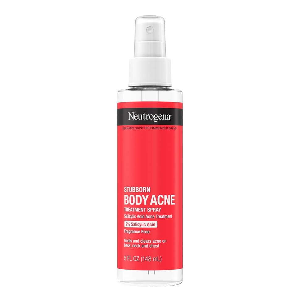 Stubborn Body Acne Spray, 2% Salicylic Acid