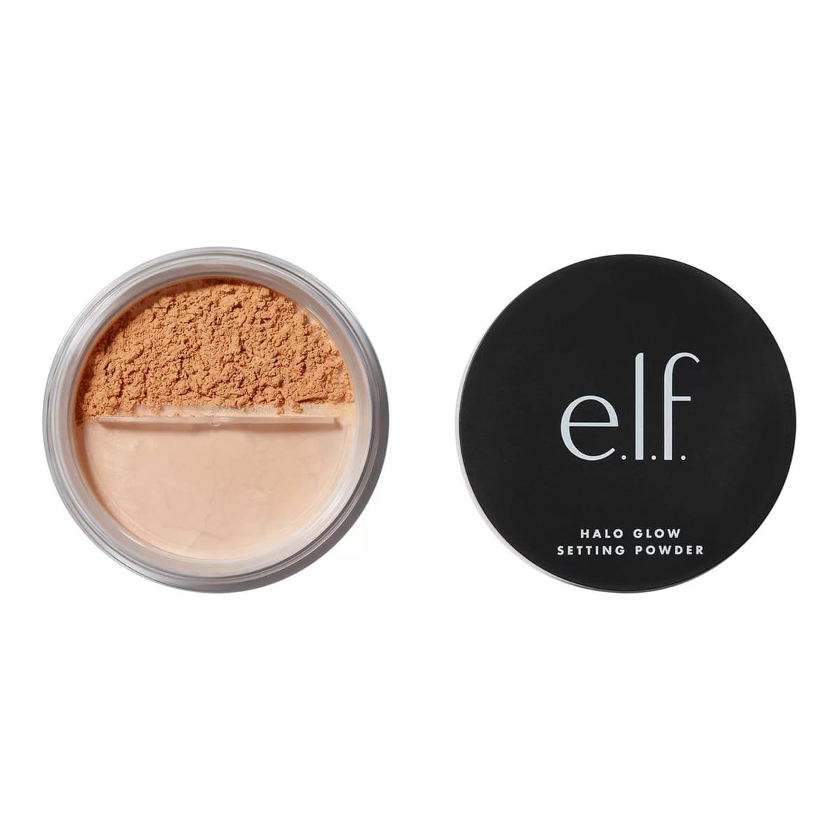 Halo Glow Setting Pressed Powder - Medium Beige