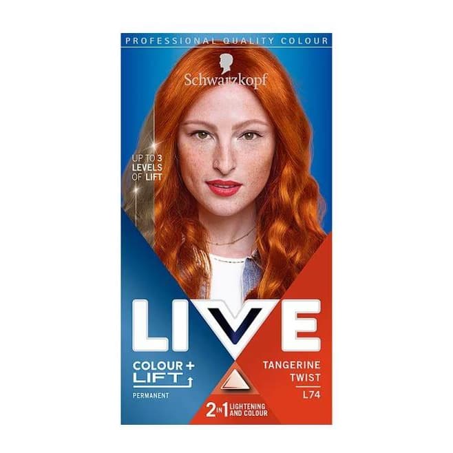 Colour + Lift Permanent Copper Hair Dye Tangerine Twist