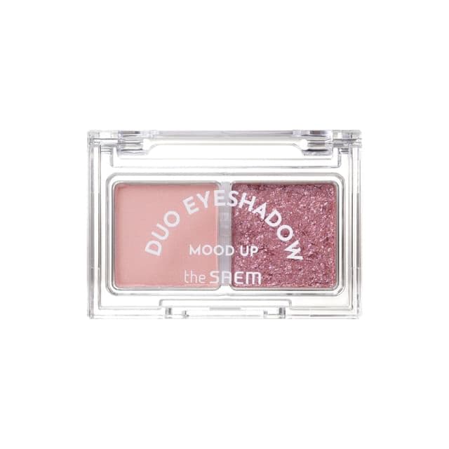 Mood Up Duo Eyeshadow, #PK01 Mellow Pink