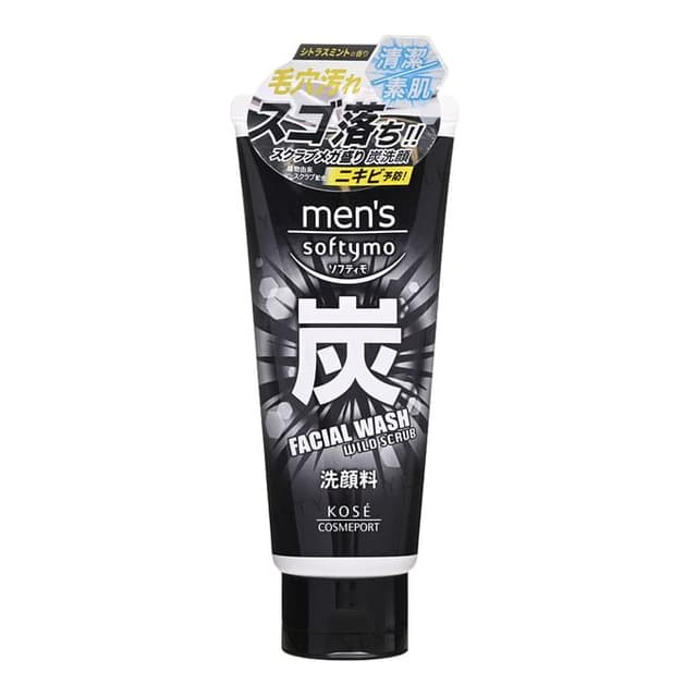 Softymo Men's Facial Wash Wild Scrub