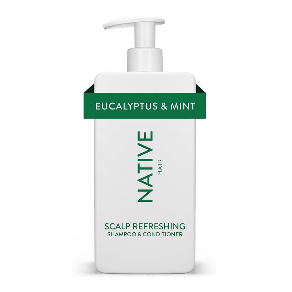 Scalp Revitalizing 2-in-1 Shampoo and Conditioner, Sulfate Free Eucalyptus & Mint