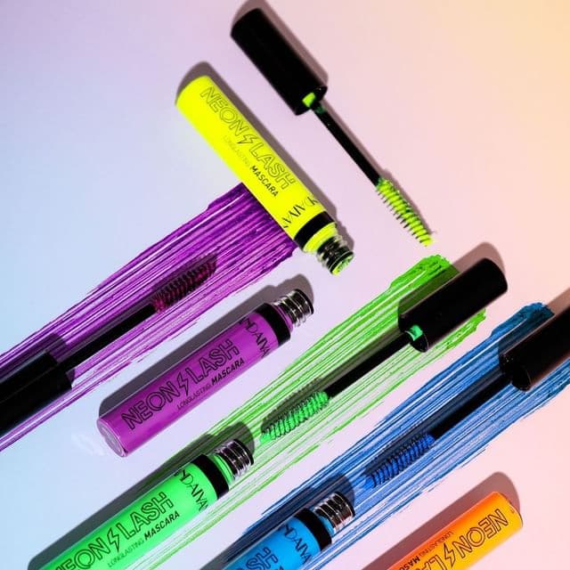 Neon Lash Fluorescent Color Mascara, #02# Green