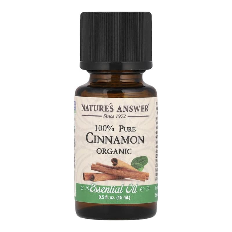 100% Pure Organic Essential Oil, Cinnamon
