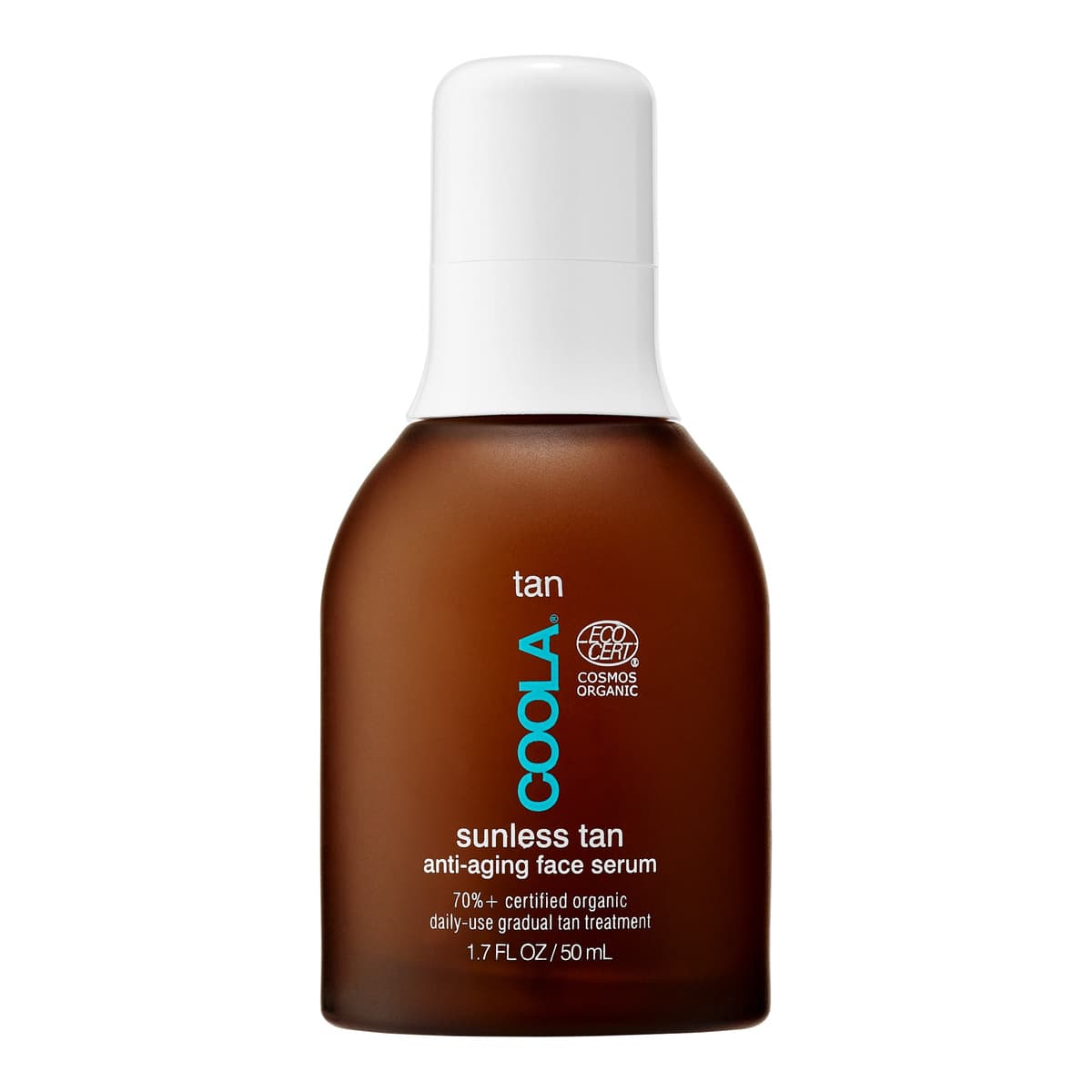 Sunless Tan Anti-Aging Self-Tanner Face Serum with Hyaluronic Acid