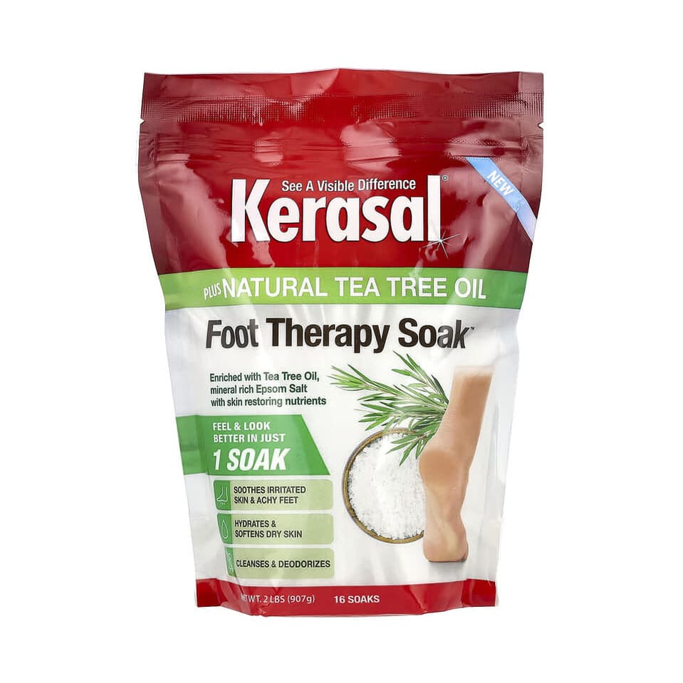 Foot Therapy Soak Plus Natural Tea Tree Oil