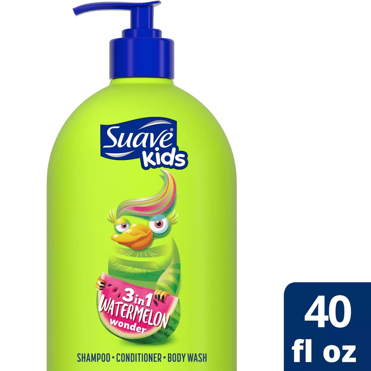 Kids' 3-in-1 Pump Shampoo + Conditioner + Body Wash Watermelon Wonder