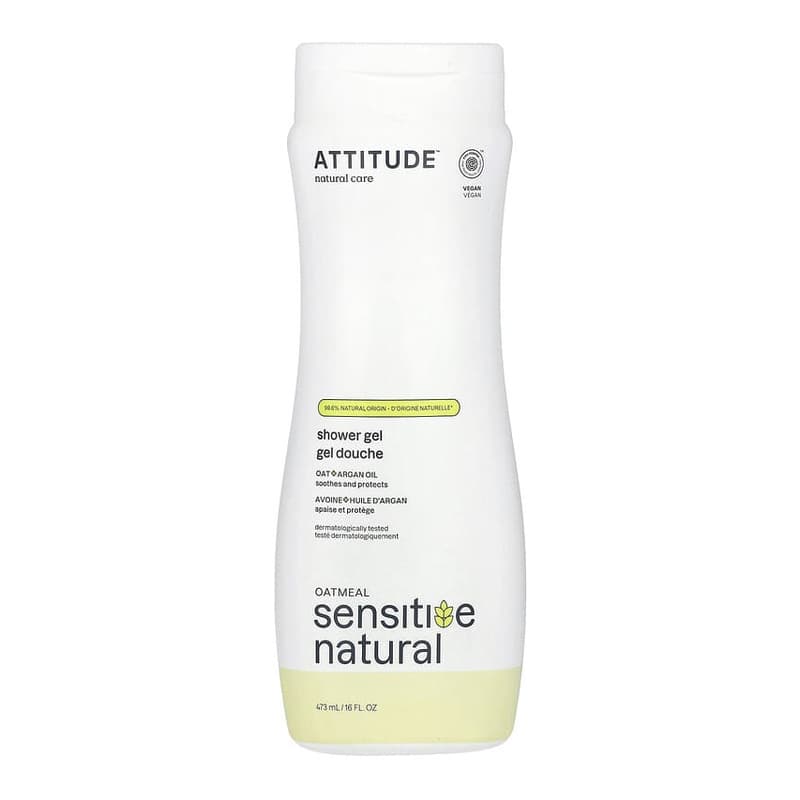 Oatmeal Sensitive Natural, Shower Gel, Oat & Argan Oil
