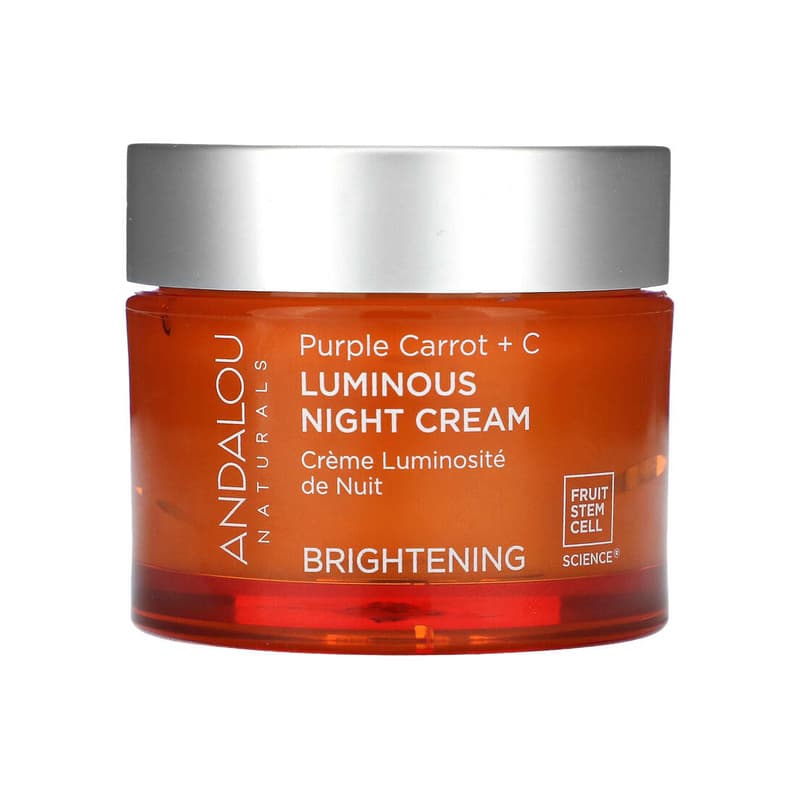 Luminous Night Cream, Purple Carrot + C, Brightening