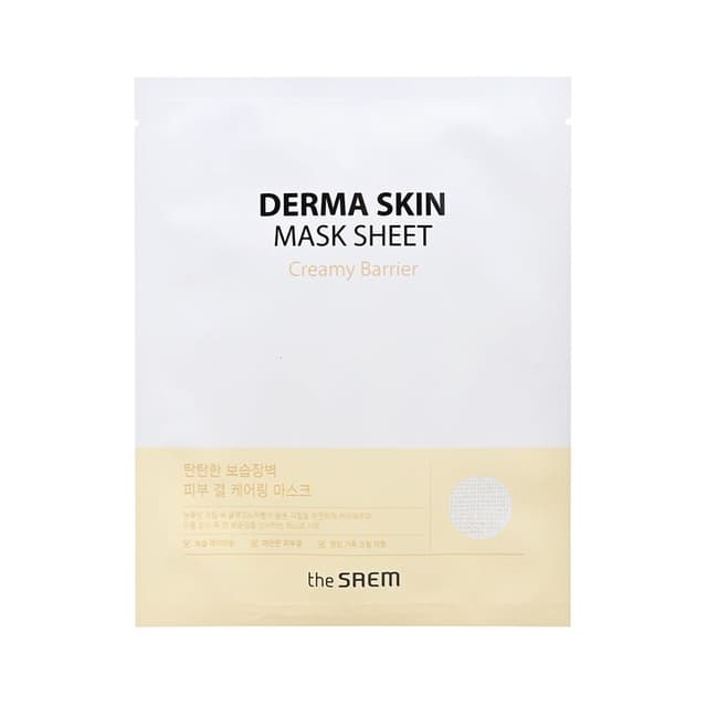 Derma Skin Mask Sheet, Creamy Barrier