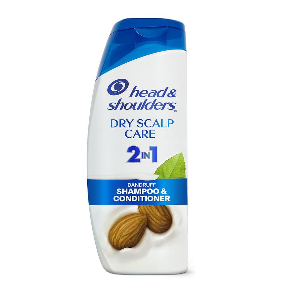 2 in 1 Dandruff Shampoo and Conditioner, Anti-Dandruff Treatment Notes of almond oil