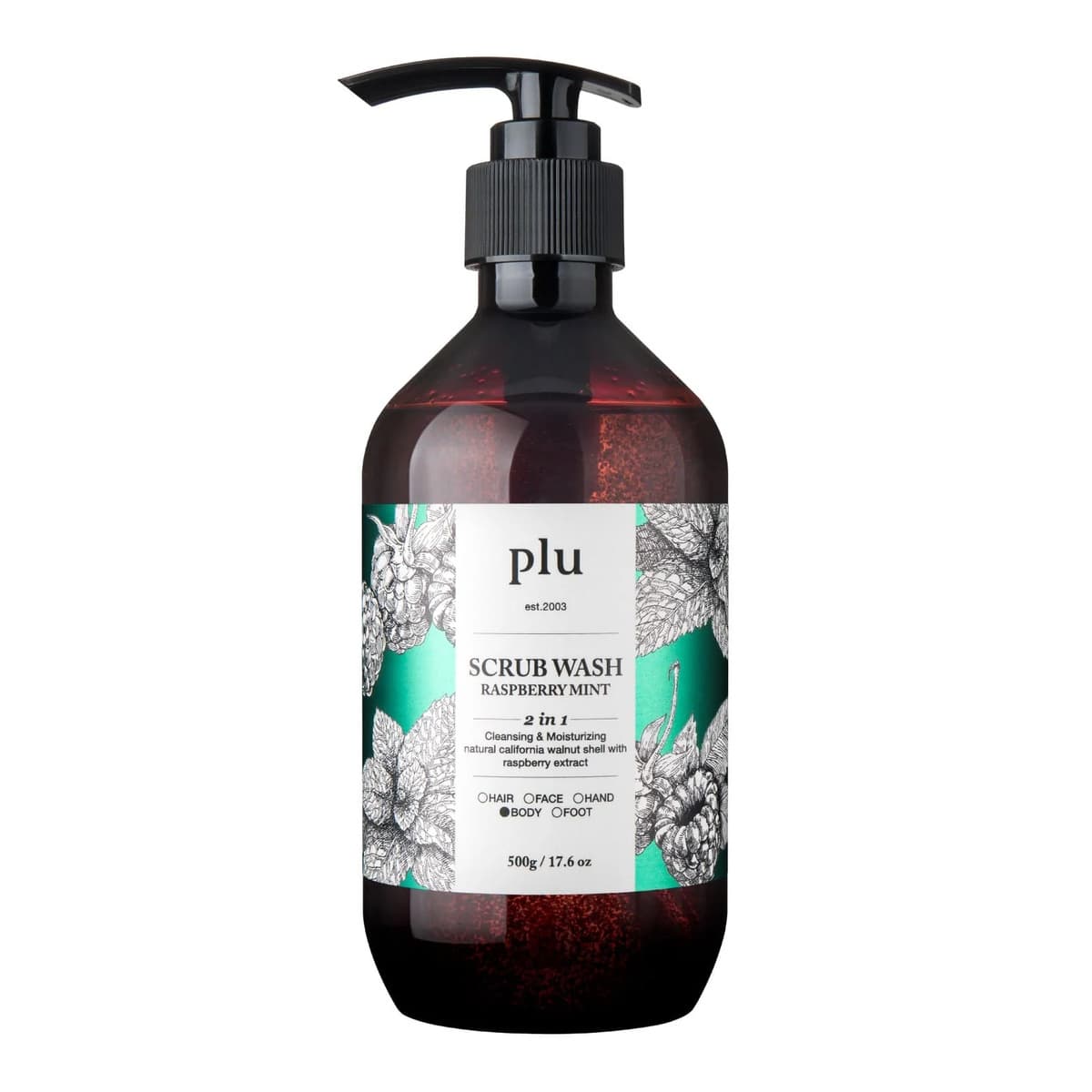 Scrub Wash Raspberry Mint