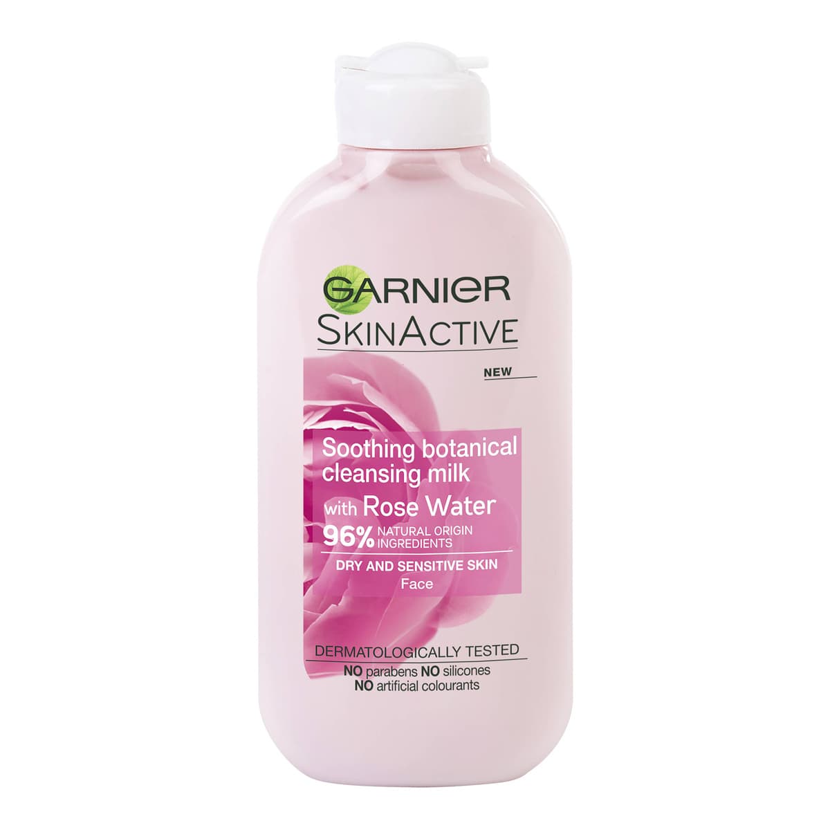 Natural Rose Cleansing Milk and Makeup Remover for Sensitive Skin