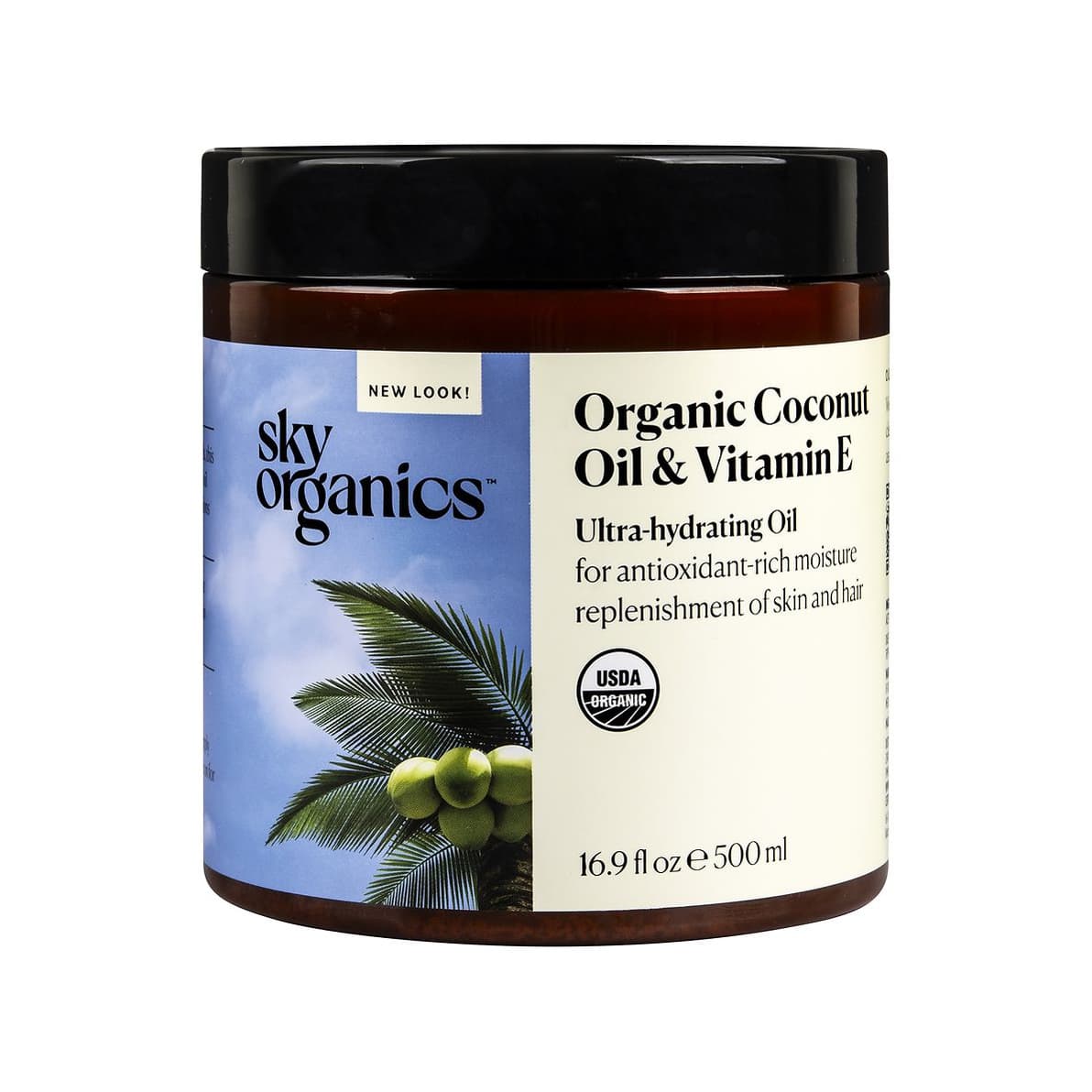 Organic Coconut Oil + Vitamin E