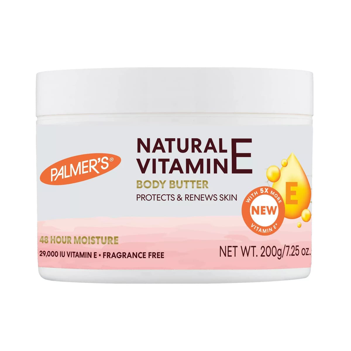 Natural Vitamin E Body Butter Unscented