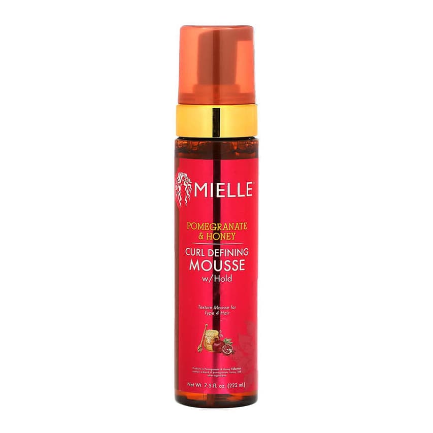 Curl Defining Mousse With Hold, Pomegranate & Honey