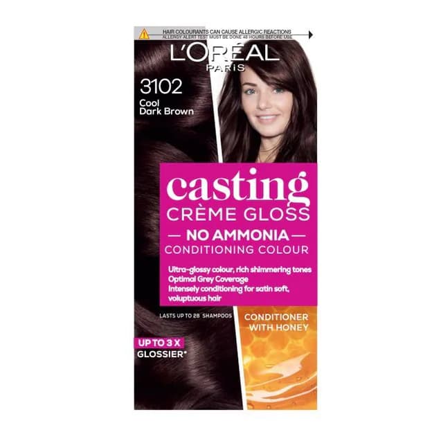 Casting Crème Gloss 310 Cool Dark Brown Semi-Perm Hair Dye
