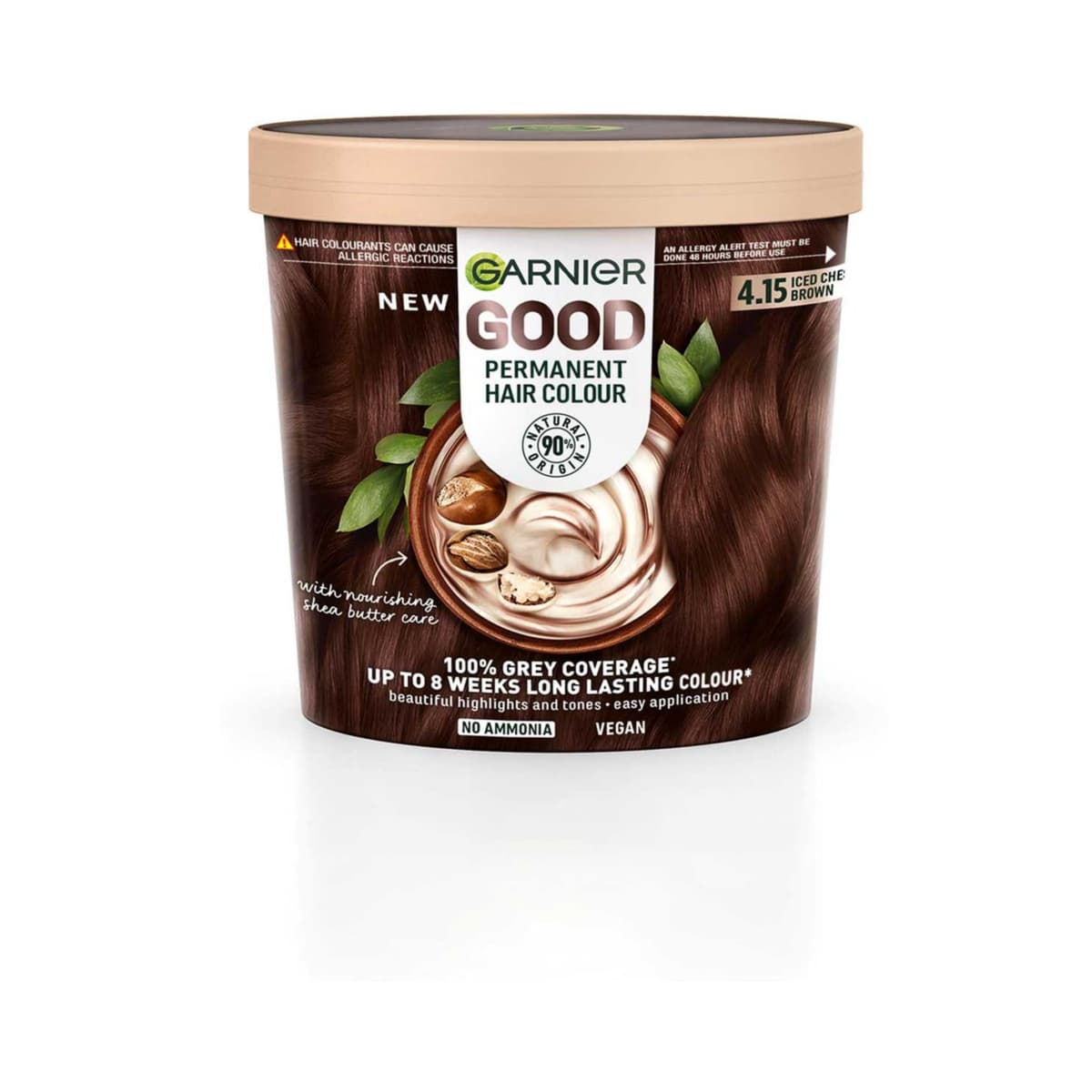 GOOD Permanent Hair Dye 4.15 Iced Chestnut Brown