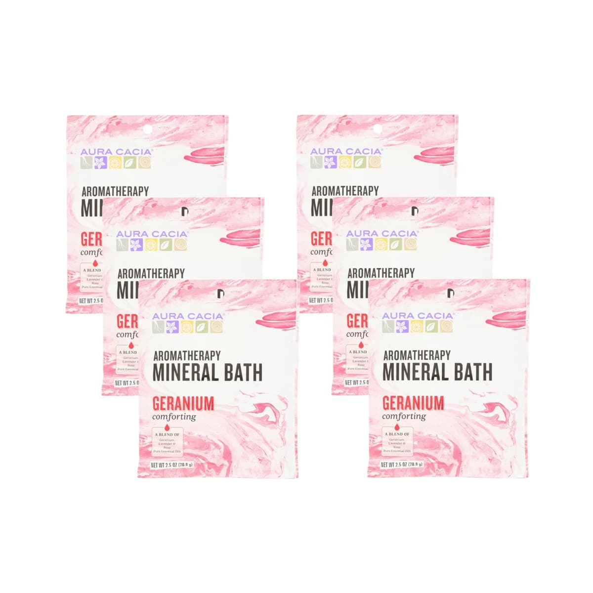 Geranium Comforting Aromatherapy Mineral Bath